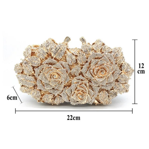 Bolsa Clutch Cravejada com Strass Festa