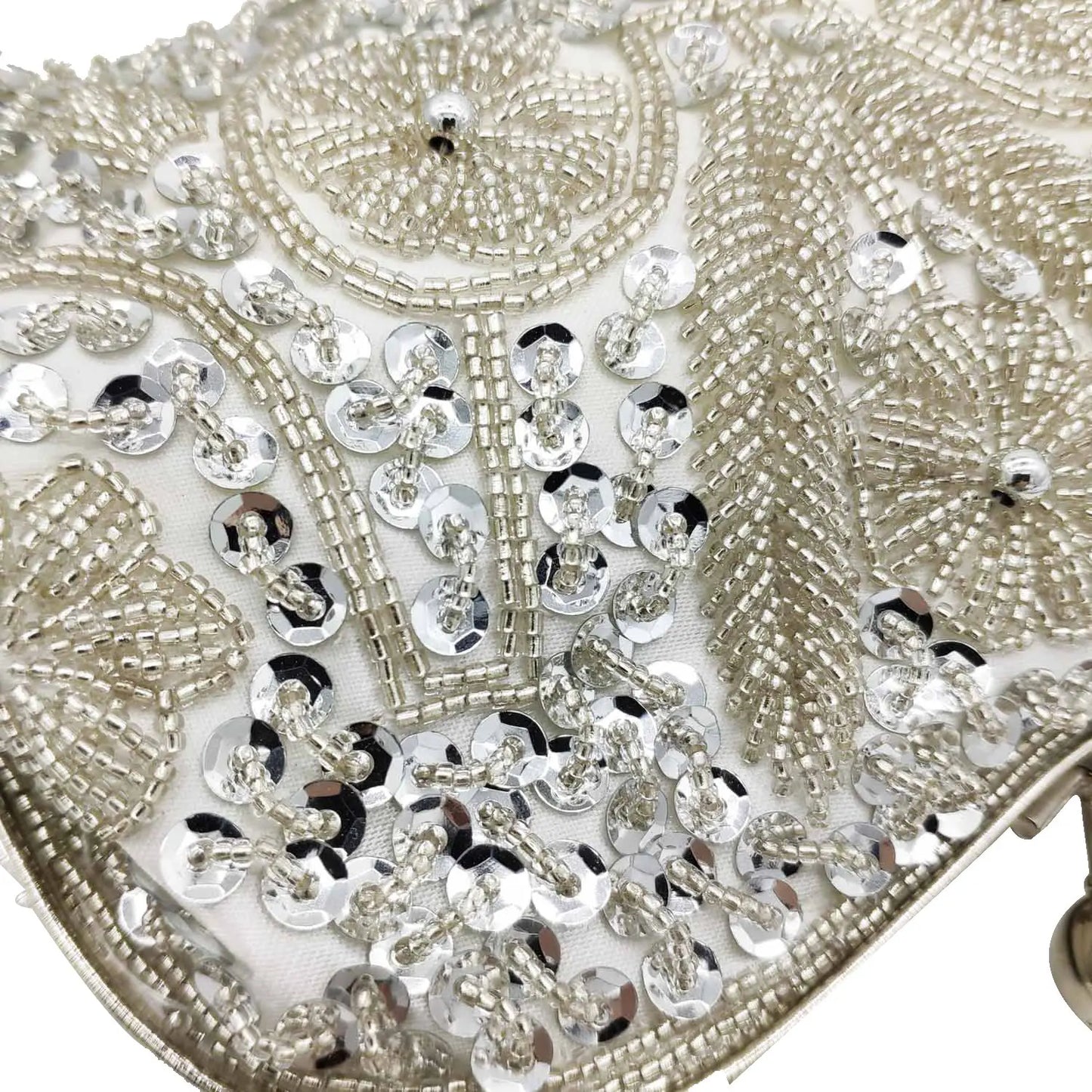 Bolsa Clutch Miçangas Luxo