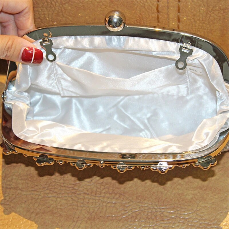 Bolsa Clutch Strass Festa