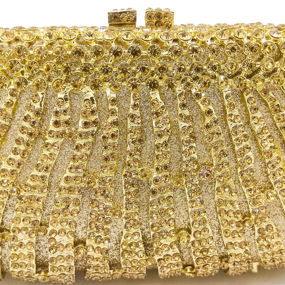 Bolsa Clutch Cristais Festa