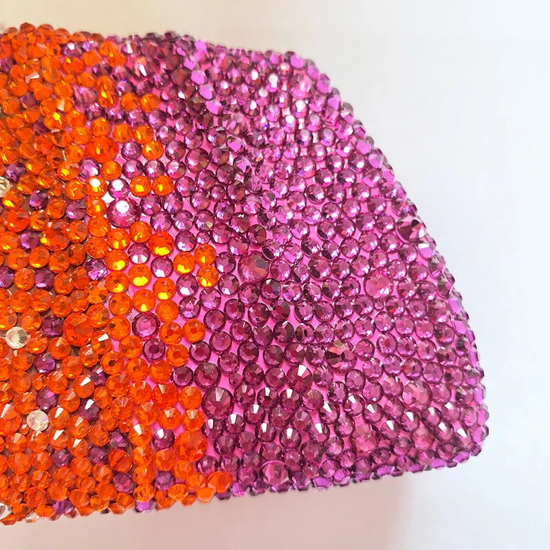 Bolsa Clutch Cristais