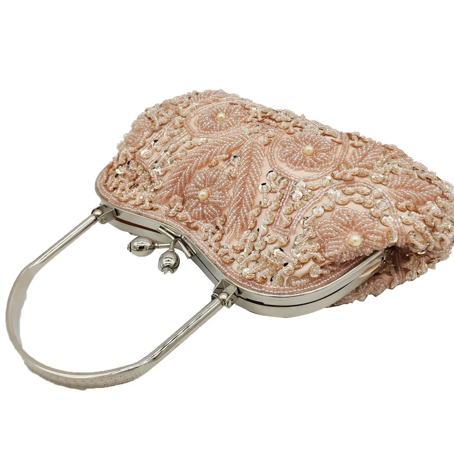 Bolsa Clutch Miçangas Luxo
