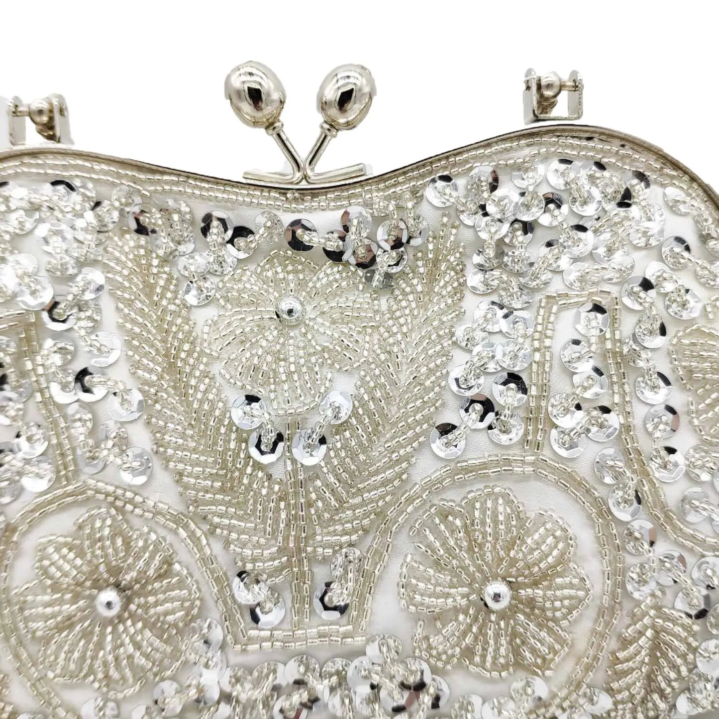 Bolsa Clutch Miçangas Luxo