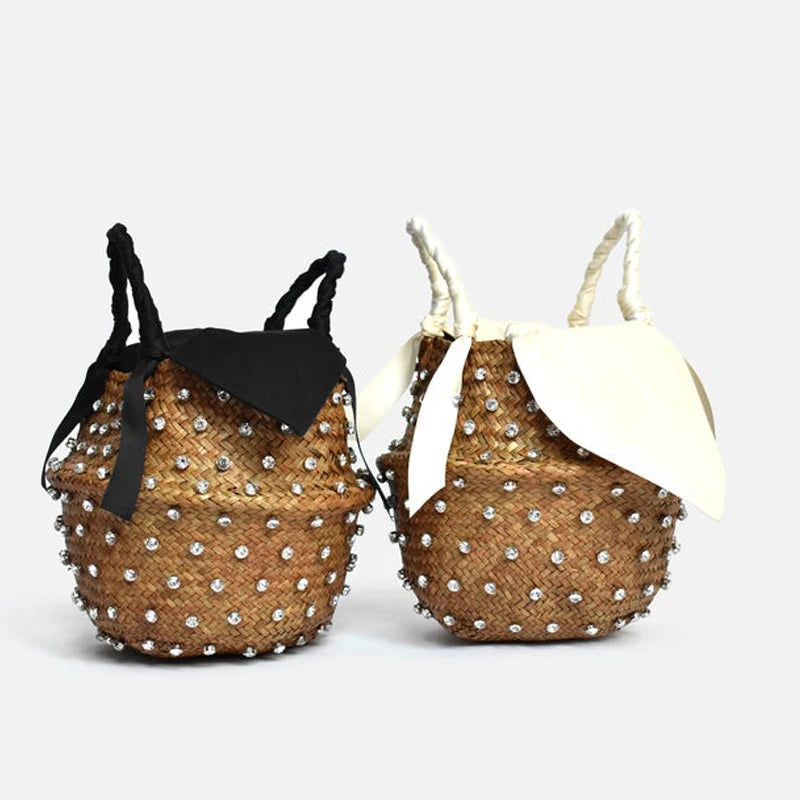 Bolsa de Palha com Pedras