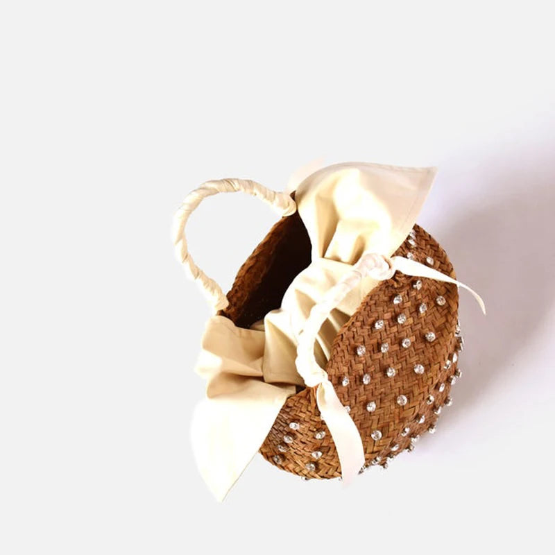 Bolsa de Palha com Pedras