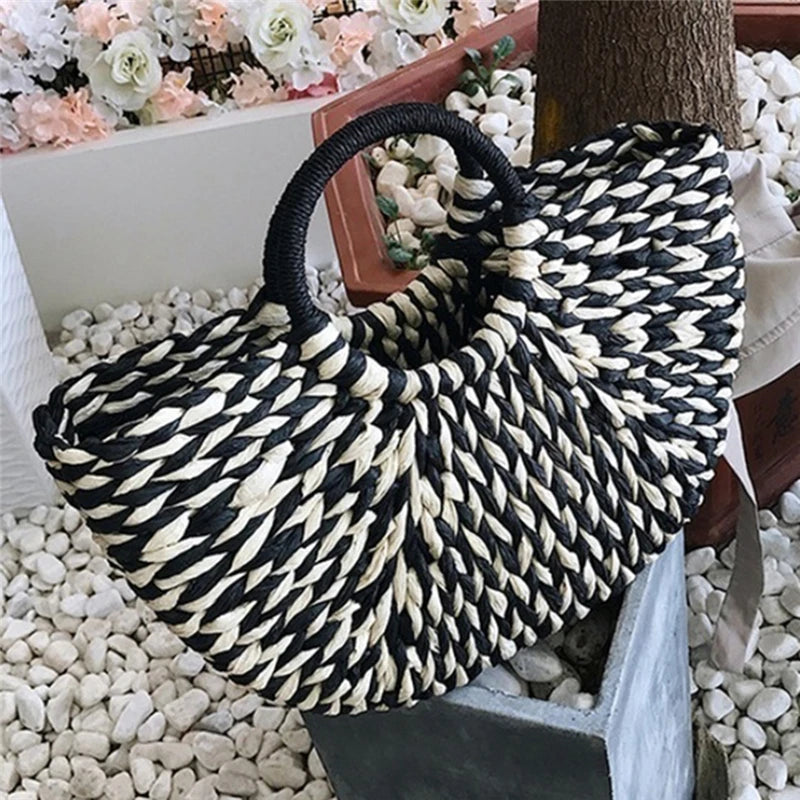 Bolsa para Praia Palha Sustentável