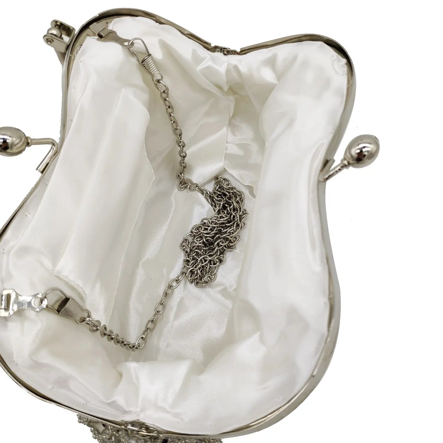Bolsa Clutch Miçangas Luxo