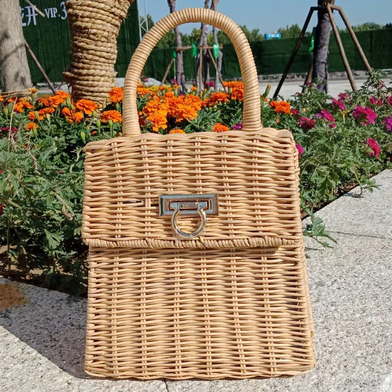 Bolsa de Mão Palha