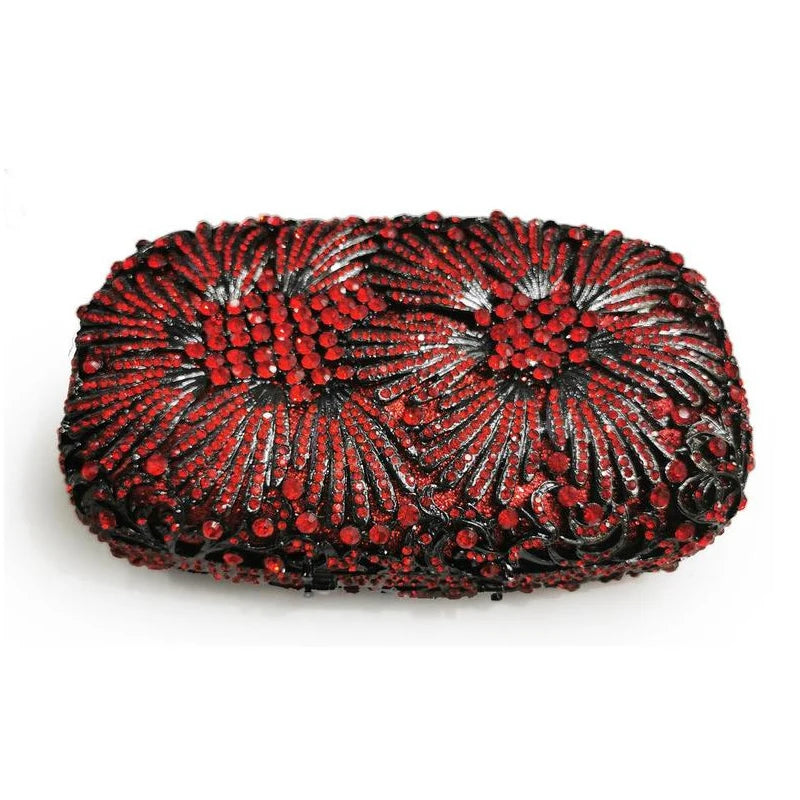 Bolsa Clutch Festa Luxo Cristais