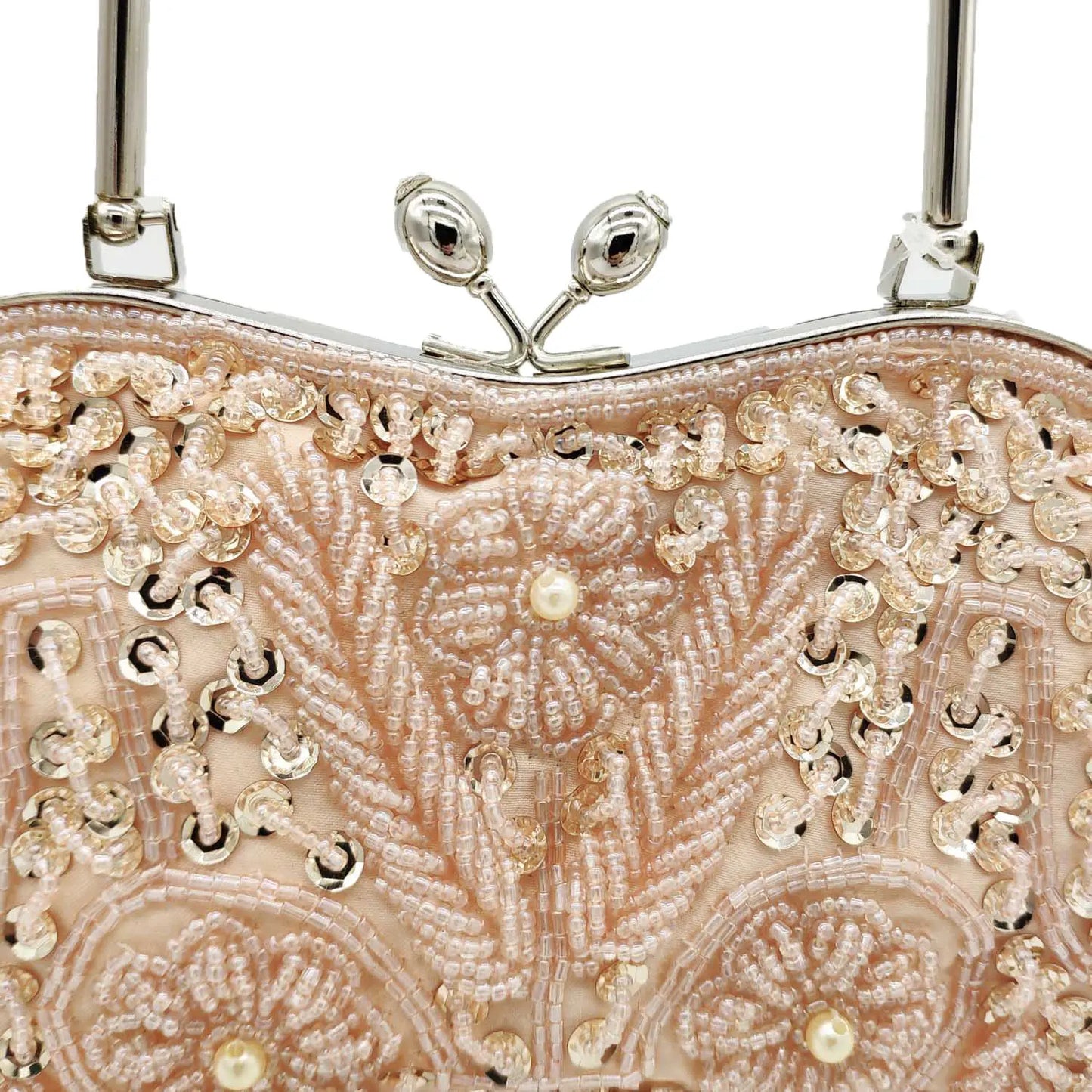 Bolsa Clutch Miçangas Luxo