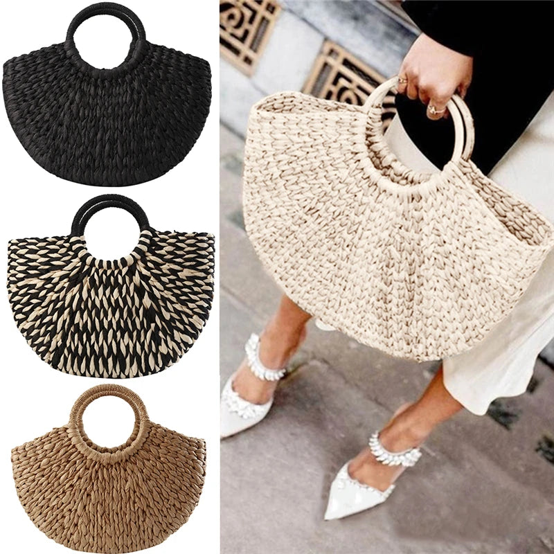 Bolsa para Praia Palha Sustentável