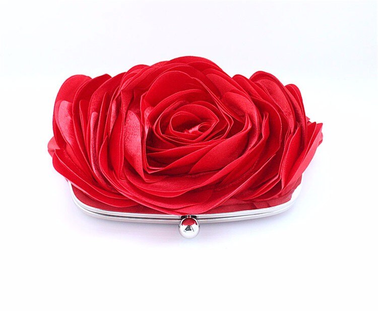 Bolsa Clutch em Formato de Flor
