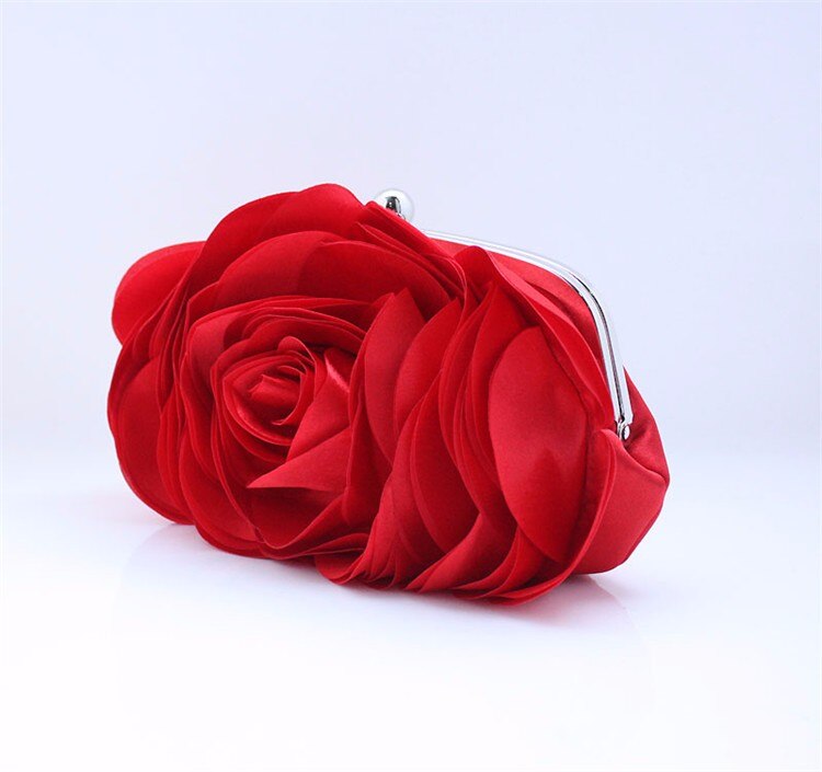 Bolsa Clutch em Formato de Flor