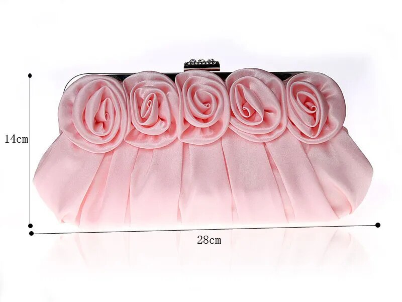 Bolsa Clutch Cinco Rosas