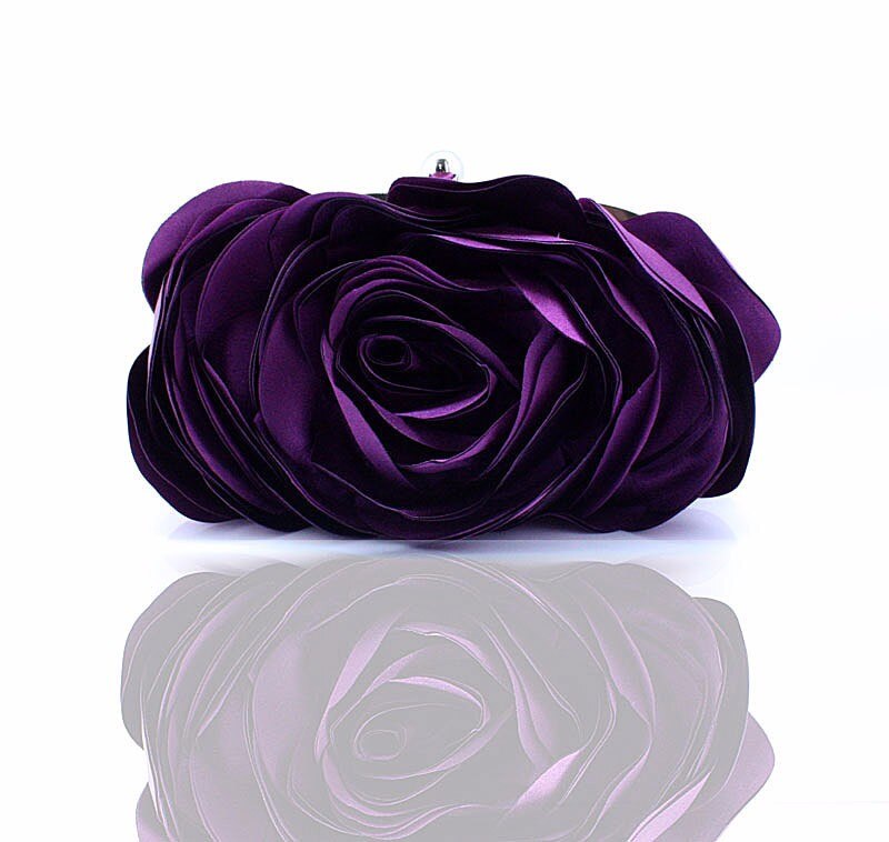 Bolsa Clutch em Formato de Flor