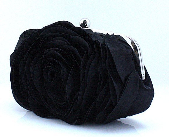 Bolsa Clutch em Formato de Flor