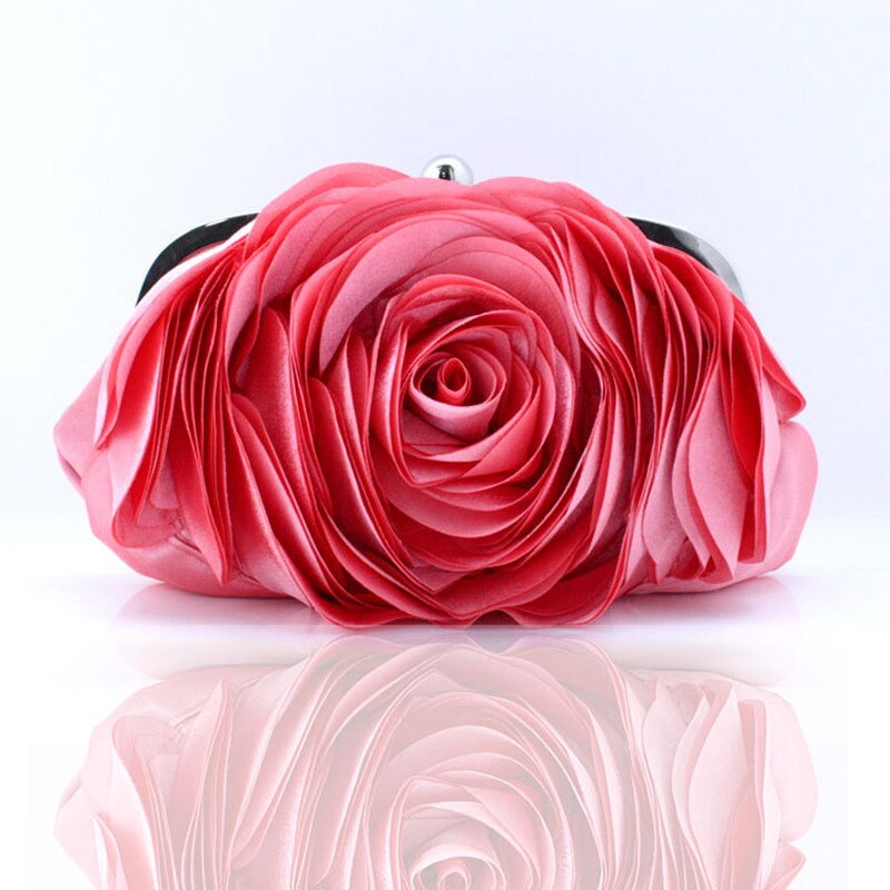 Bolsa Clutch em Formato de Flor