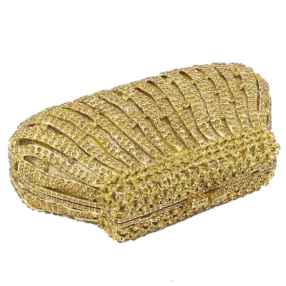 Bolsa Clutch Cristais Festa