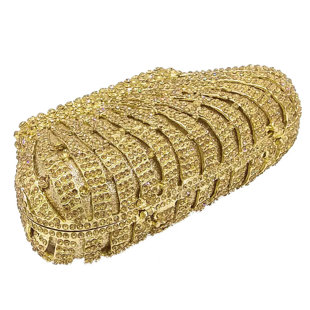 Bolsa Clutch Cristais Festa