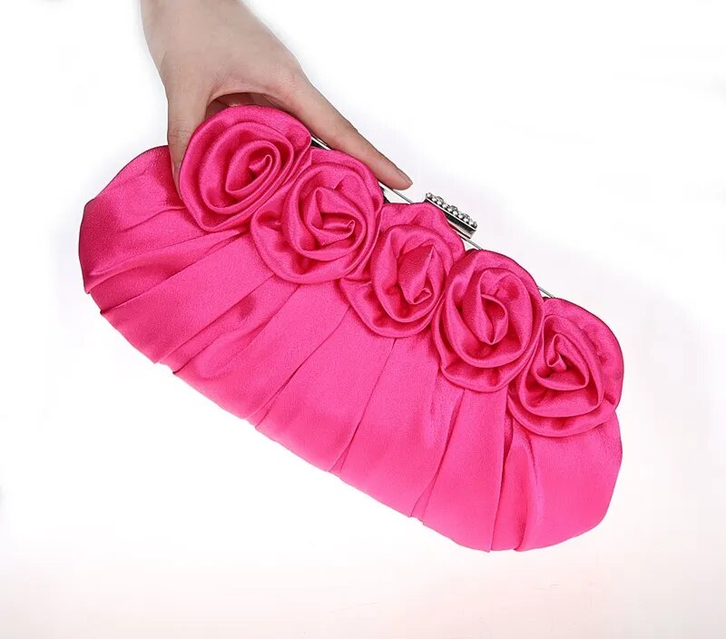 Bolsa Clutch Cinco Rosas