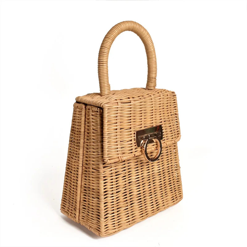 Bolsa de Mão Palha