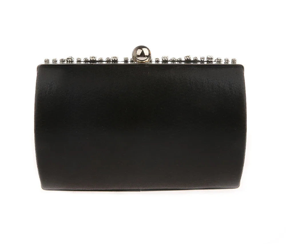 Bolsa Clutch Pedrarias Retangular