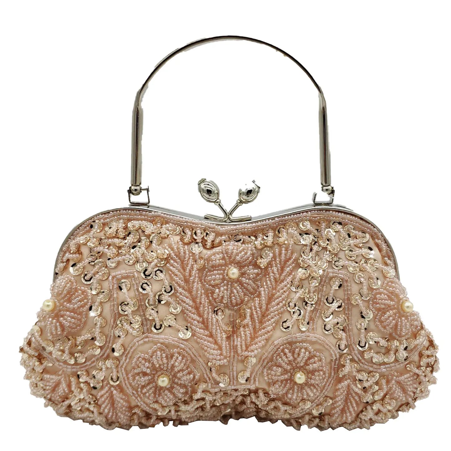 Bolsa Clutch Miçangas Luxo