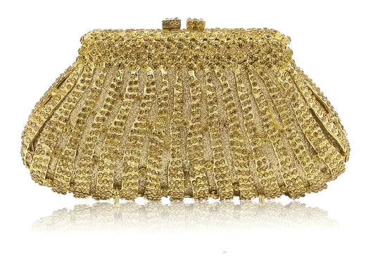 Bolsa Clutch Cristais Festa