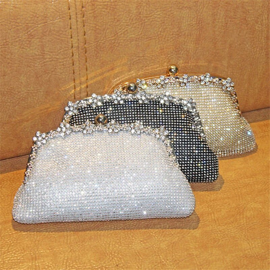 Bolsa Clutch Strass Festa