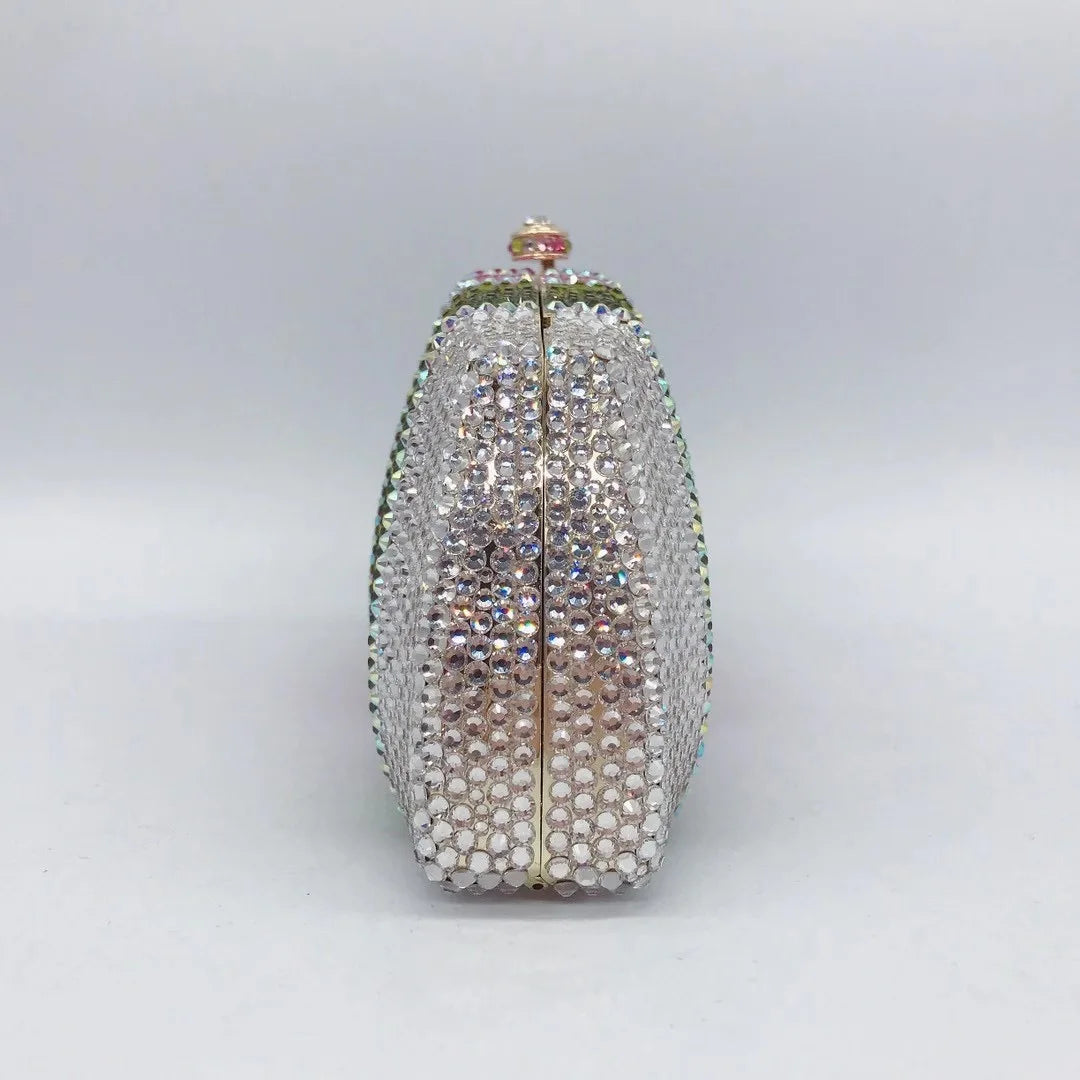 Bolsa Clutch Cristais