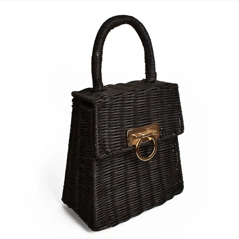 Bolsa de Mão Palha