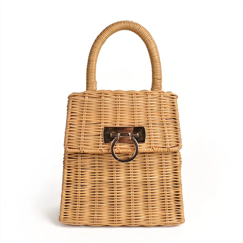 Bolsa de Mão Palha