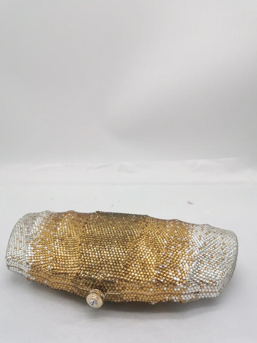 Bolsa Clutch Cristais
