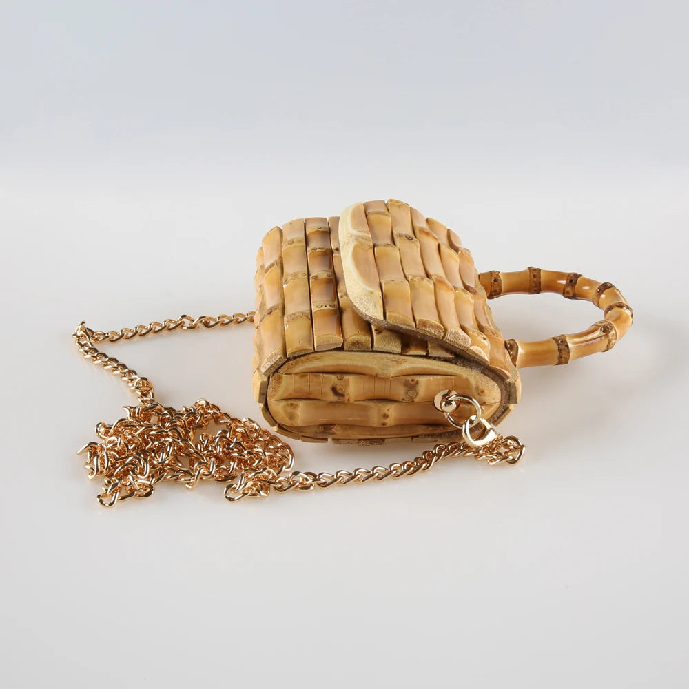 Bolsa de Mão Bambu Verão