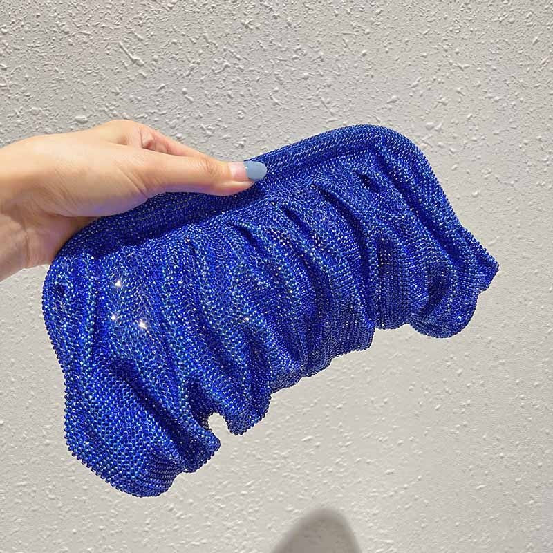 Bolsa Clutch Cravejada com Strass Festa