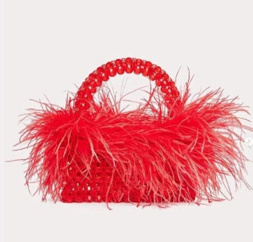 Bolsa Plumas com Alça