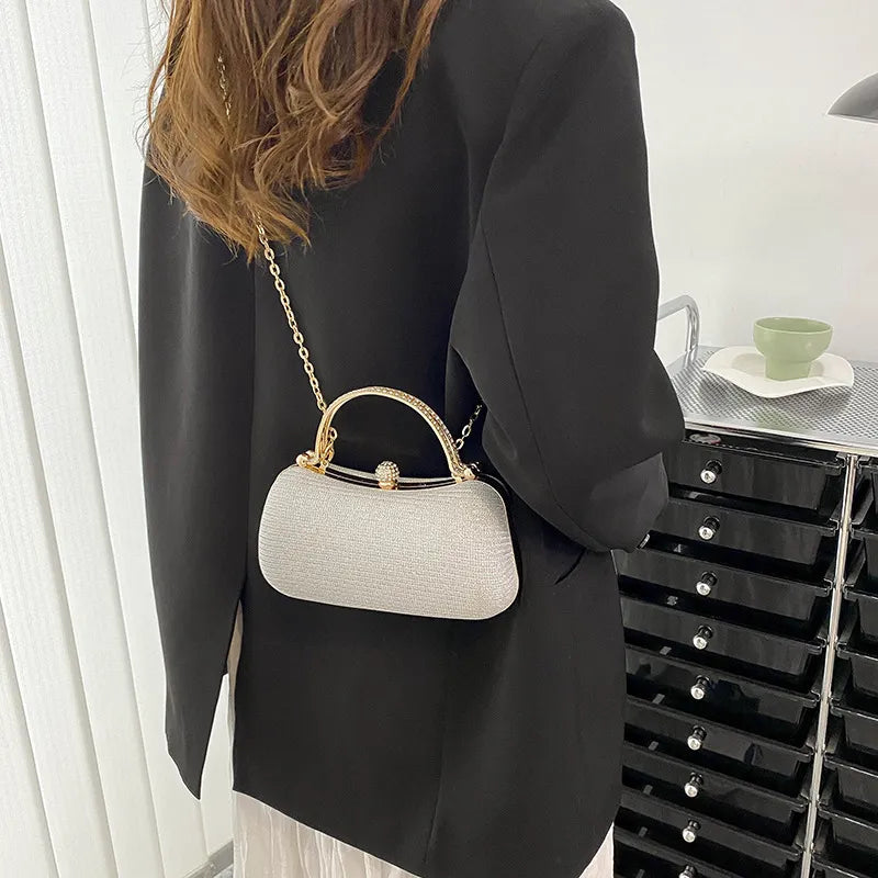 Bolsa Clutch Lisa com Brilho