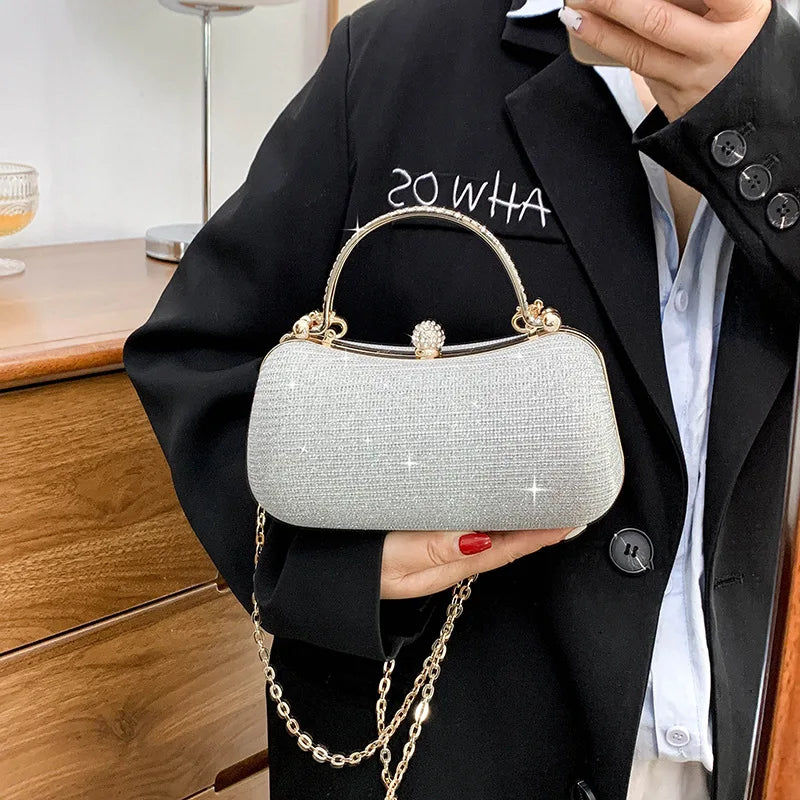 Bolsa Clutch Lisa com Brilho