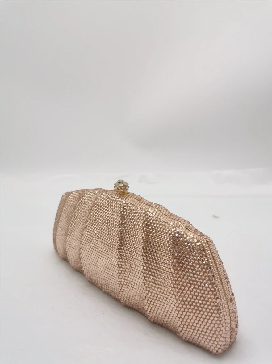 Bolsa Clutch Cristais