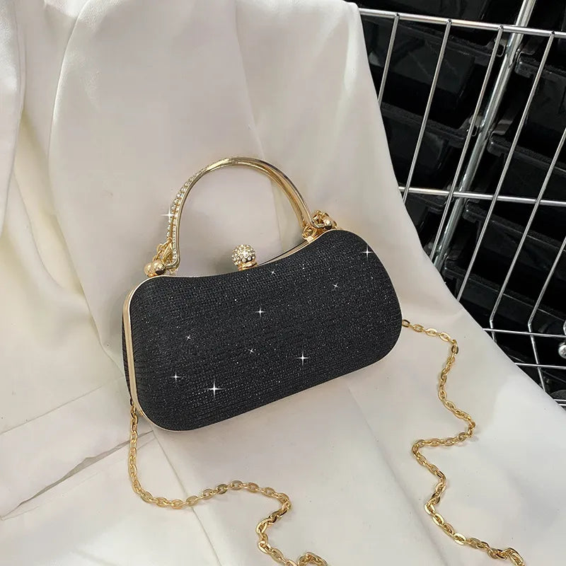 Bolsa Clutch Lisa com Brilho