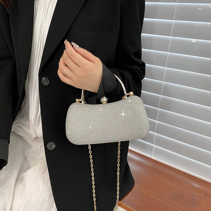 Bolsa Clutch Lisa com Brilho