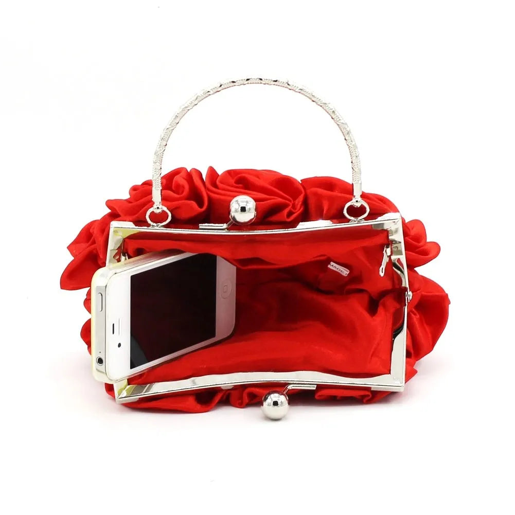 Bolsa Clutch Rosas