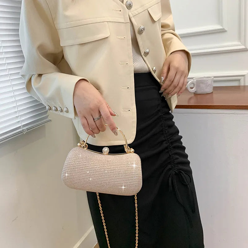 Bolsa Clutch Lisa com Brilho