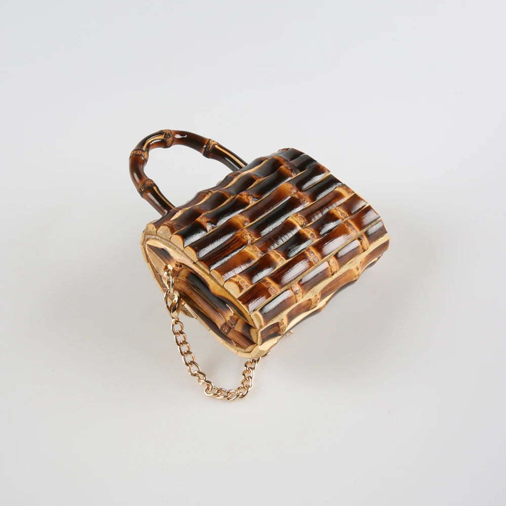 Bolsa de Mão Bambu Verão