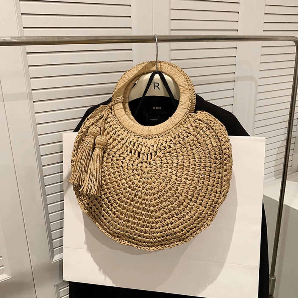 BOLSA DE PALHA PARA PRAIA