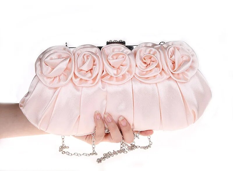 Bolsa Clutch Cinco Rosas