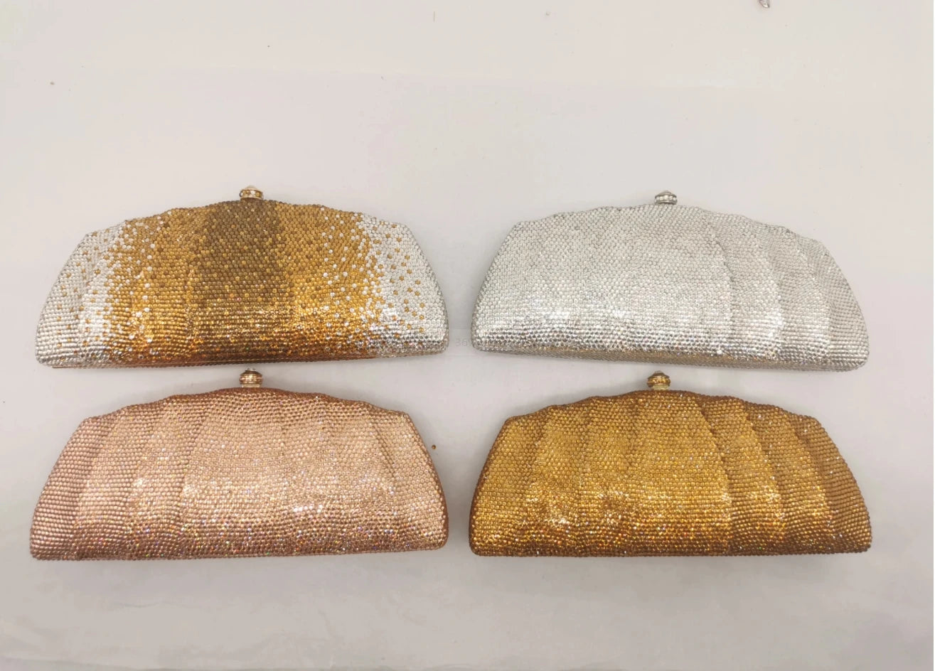 Bolsa Clutch Cristais