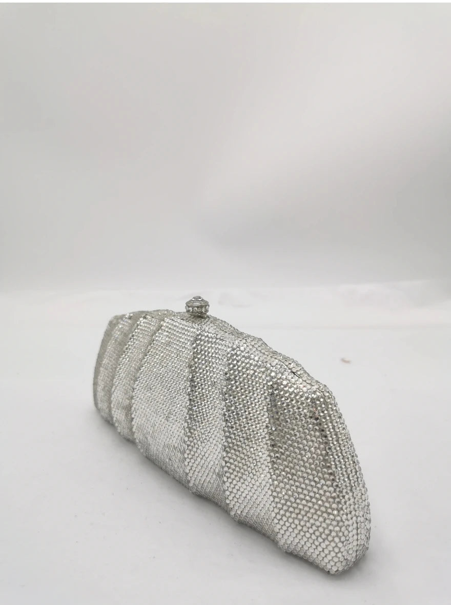Bolsa Clutch Cristais