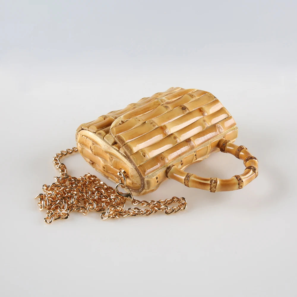Bolsa de Mão Bambu Verão