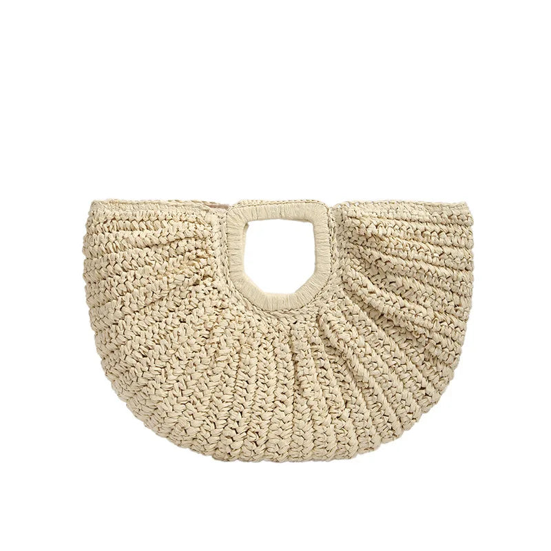 Bolsa Palha Elegante Verão